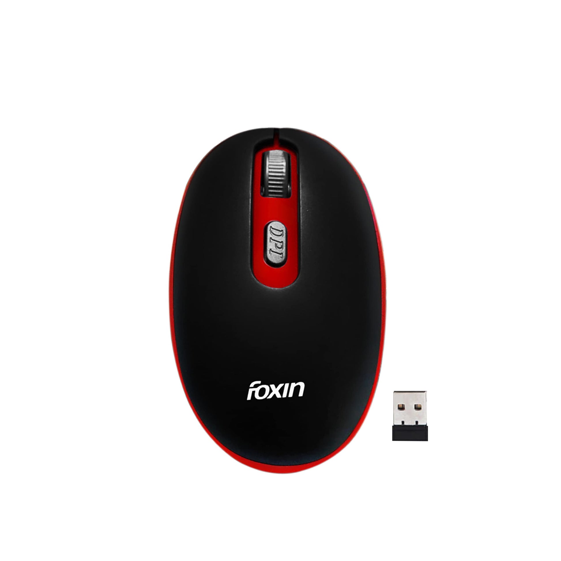 Foxin Mouse Vibrant Blue/Red WiFi FWM9099 Foxin