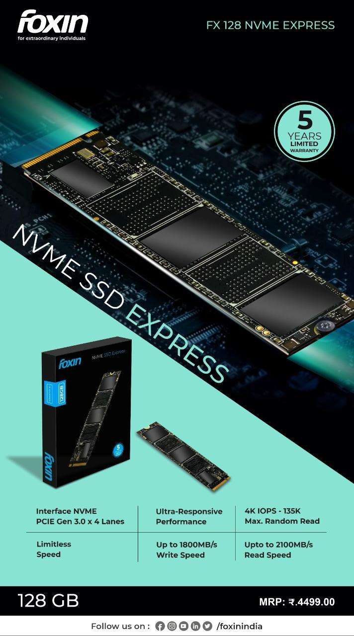 Foxin FX 128 EXPRESS NVME SSD Foxin