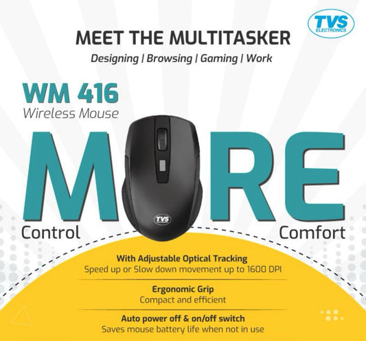 TVS WM 416 Wireless Mouse TVS ELECTRONICS