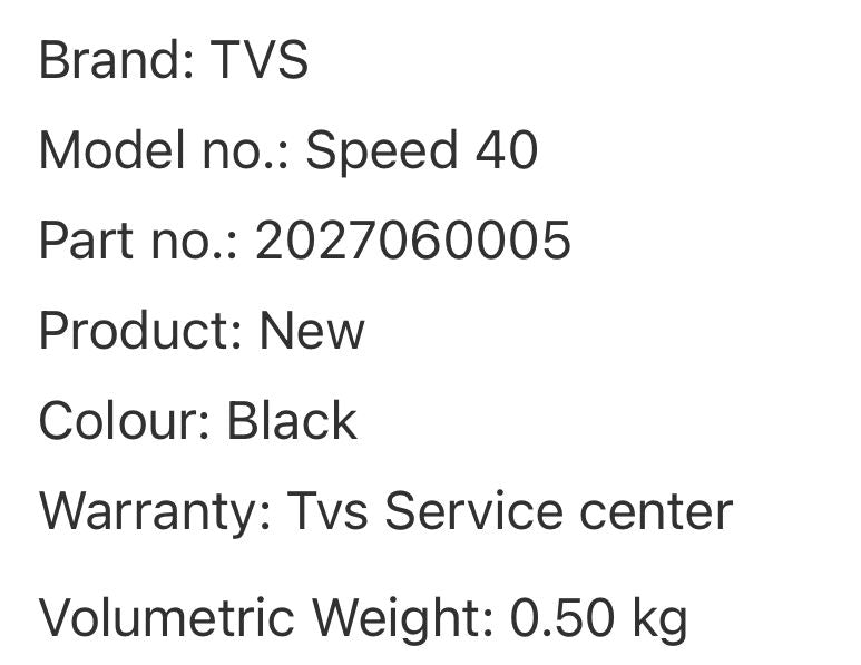 TVS Ribbon Speed 40 Star TVS ELECTRONICS