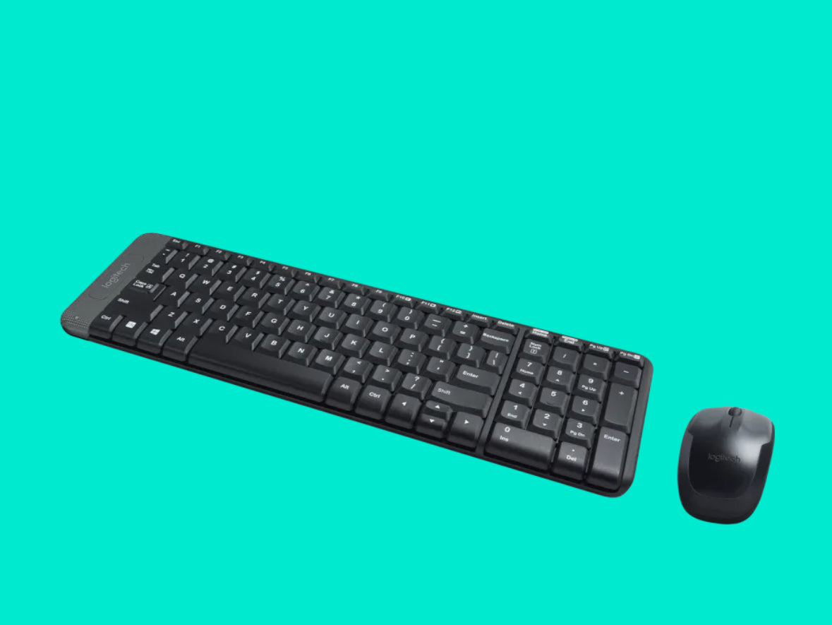 Logitech MK220 Wireless Keyboard And Mouse Combo Space-saving wireless combo KB Maxx