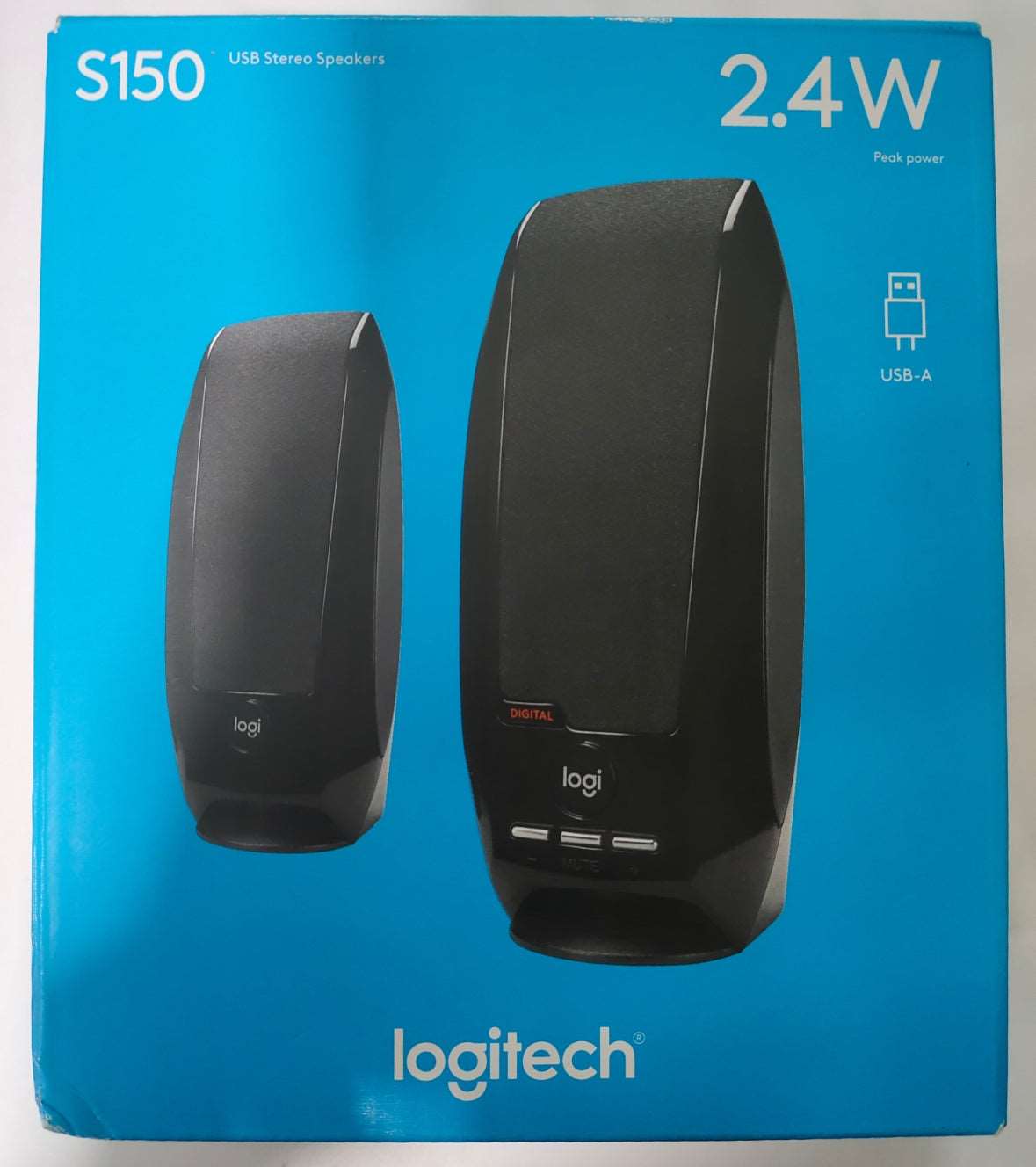 Logitech S150 USB Stereo Speakers For Laptops And Desktops Logitech