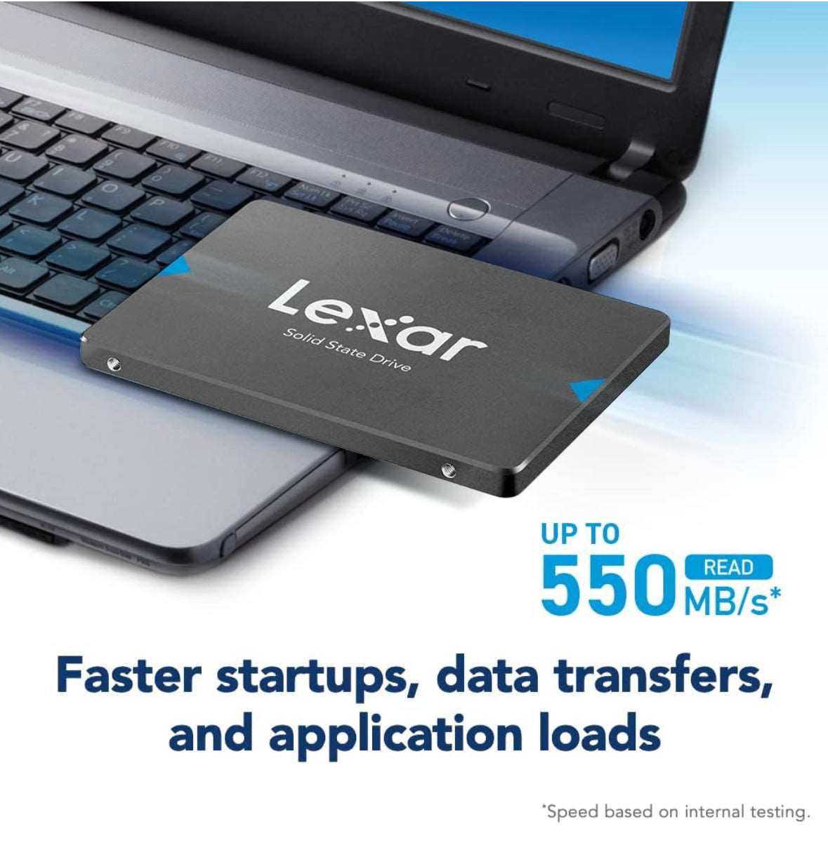 Lexar® NQ100 2.5” SATA III (6Gb/s) SSD Lexar