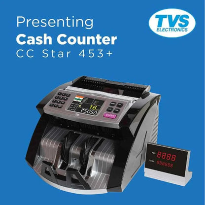 TVS Cash Counter CC453 Star Plus TVS ELECTRONICS