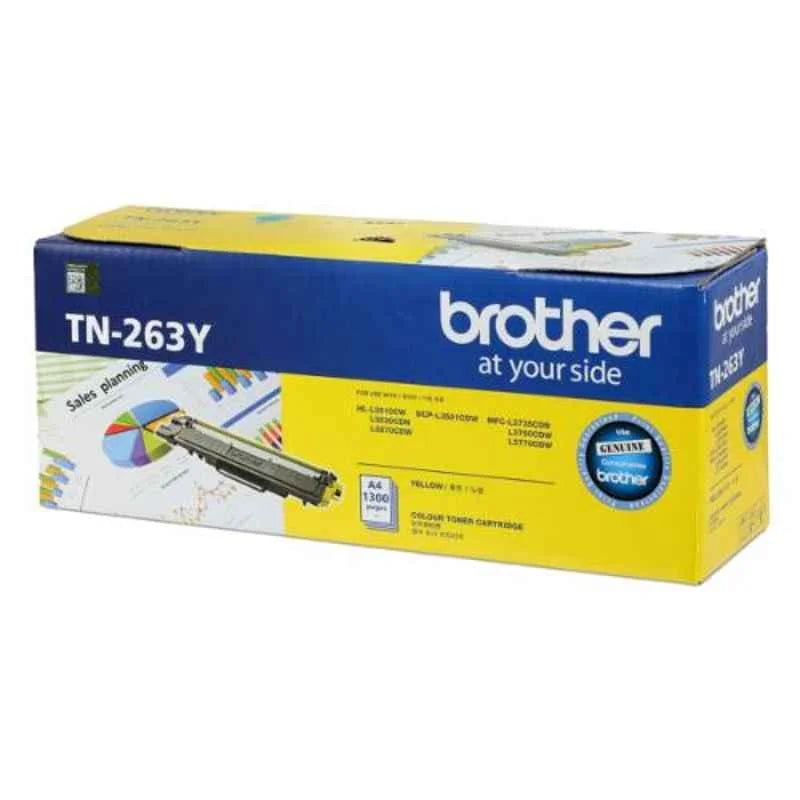 Brother Toner Cartridge TN 263 Colour Series Yellow BROTHER