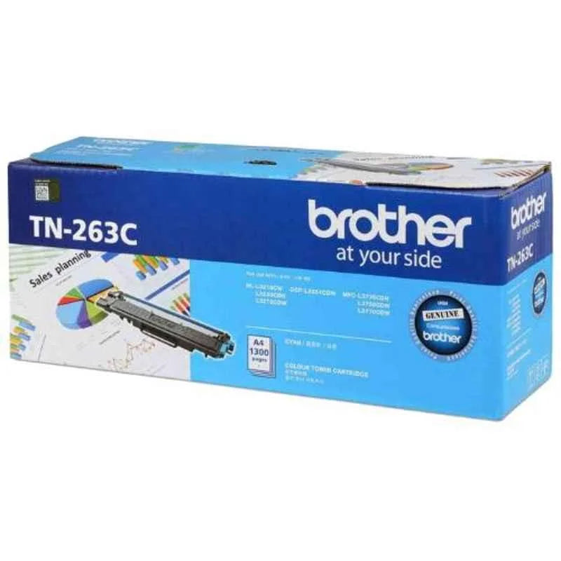 Brother Toner Cartridge TN 263 Colour Series Cyan BROTHER