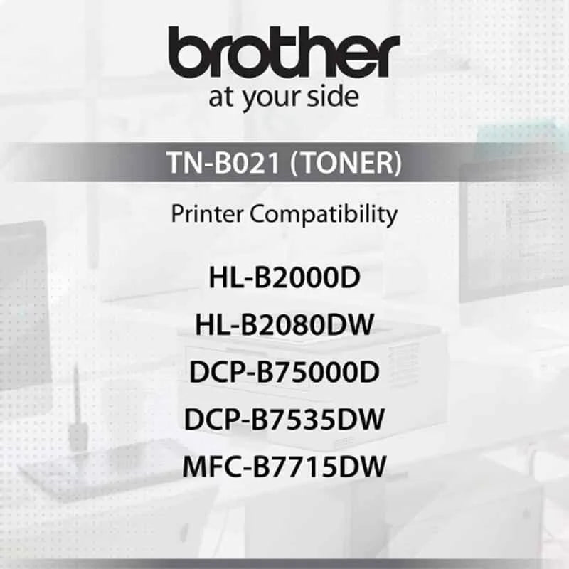 Brother TN B021 Black Toner Cartridge BROTHER