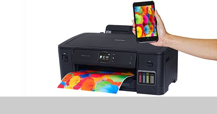 Brother HL-T4000DW - A3 Ink Tank Printer, Refill Ink Tank Wireless Duplex Print BROTHER