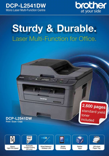 Brother DCP-L2541DW Multi-Function Laser Printer BROTHER