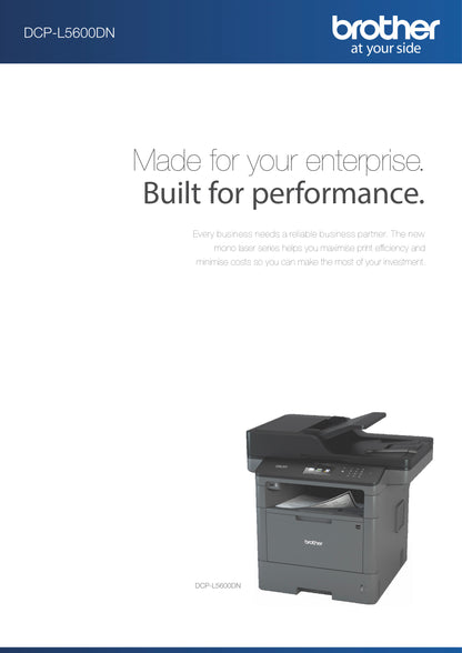 Brother DCP-L5600DN All in One Monochrome Printer BROTHER