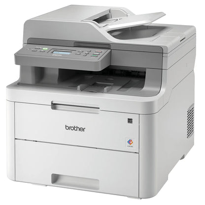 Brother DCP-L3551CDW: Wireless Colour LED 3-in-One, Duplex Mobile Print ADF BROTHER