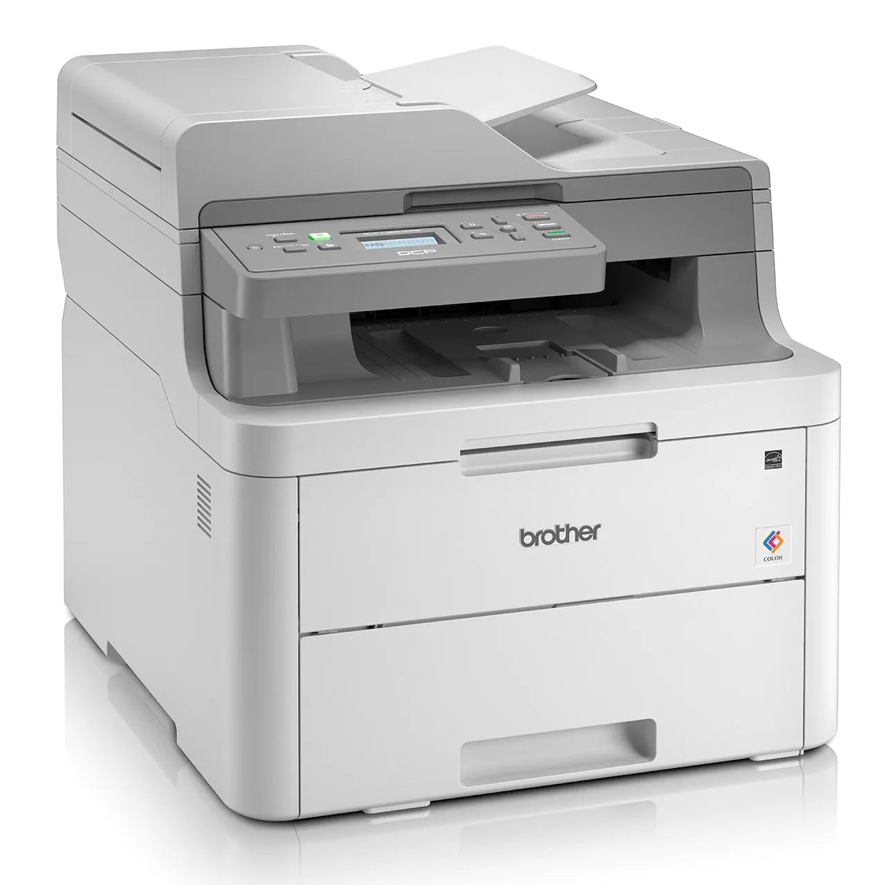 Brother DCP-L3551CDW: Wireless Colour LED 3-in-One, Duplex Mobile Print ADF BROTHER