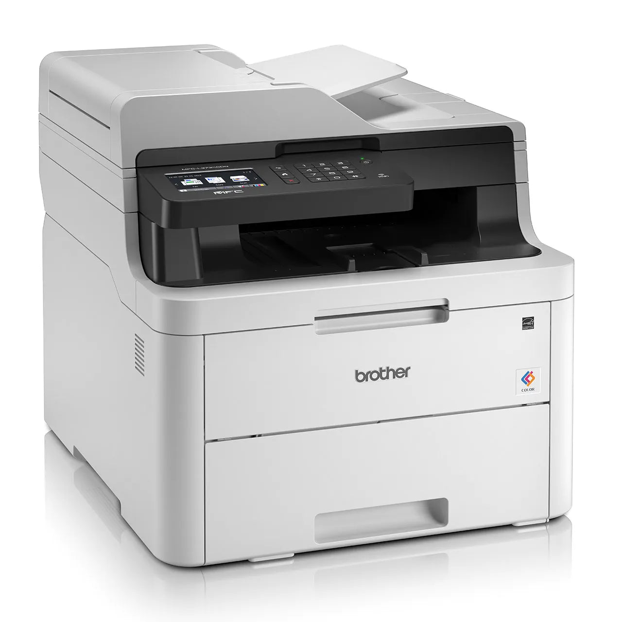 Brother MFC-L3735CDN : Network Colour LED All-in-One, Duplex Mobile Print ADF BROTHER