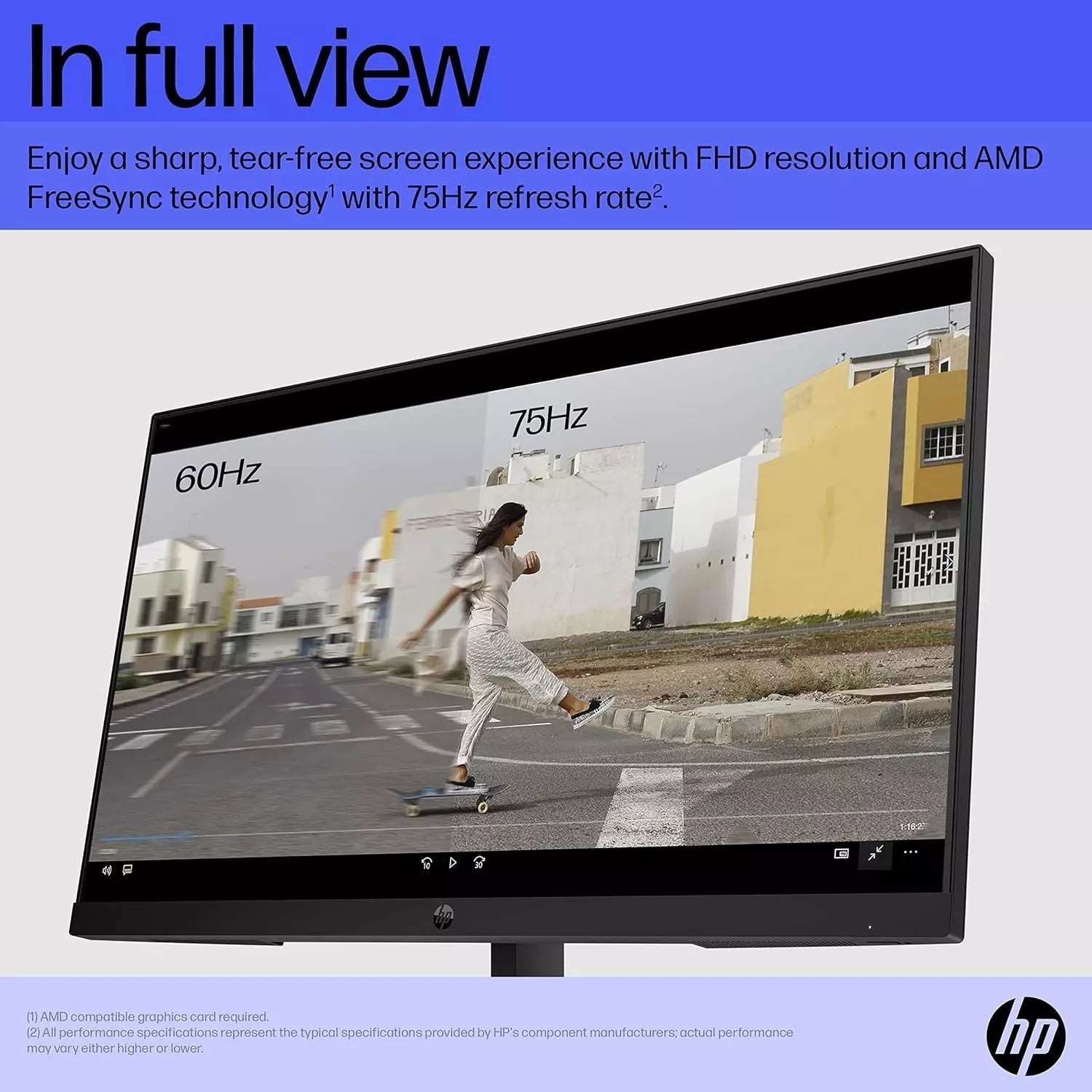 HP V22v G5 FHD Monitor HP