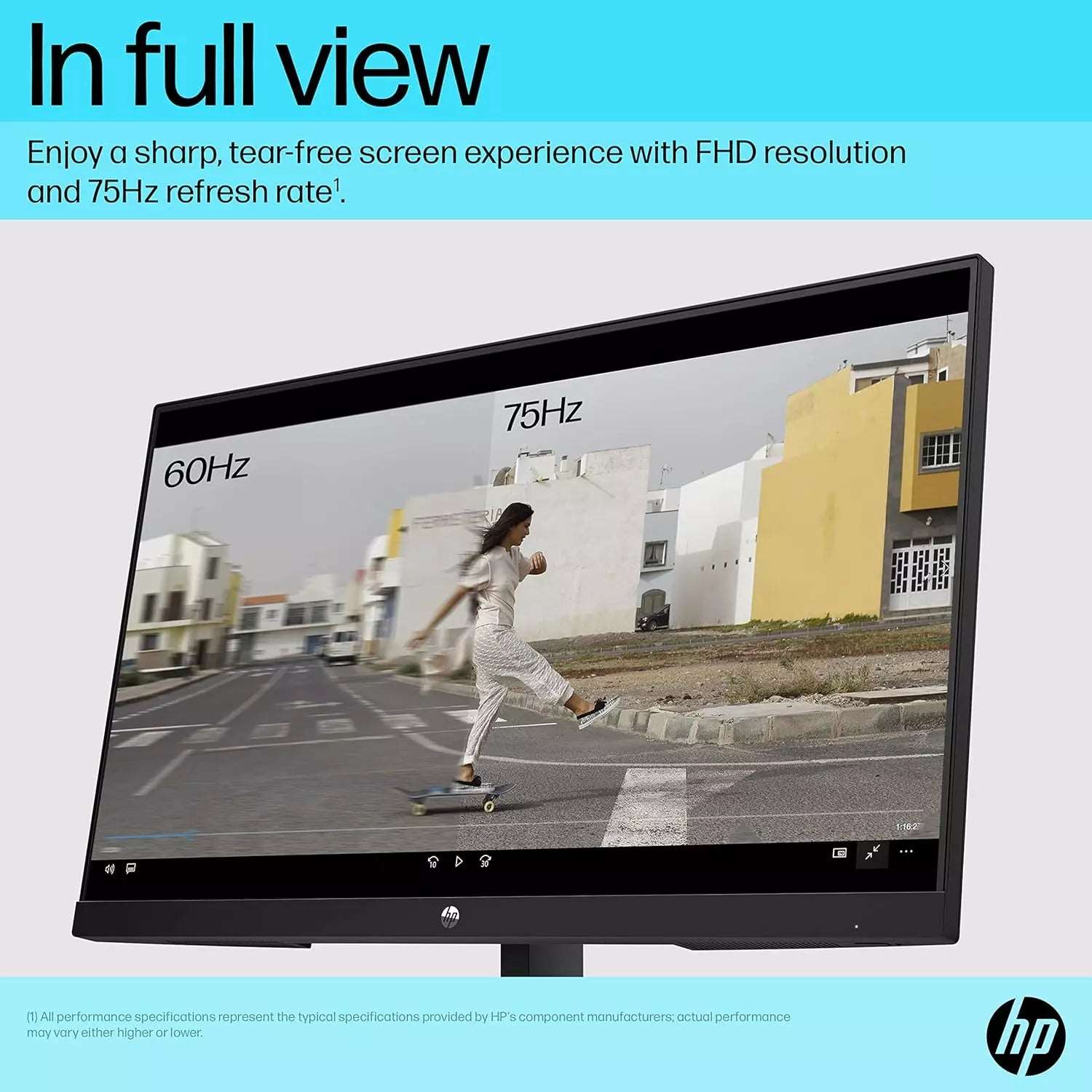 HP V24V G5 23.8 Inch LED Monitor Anti-Glare HP