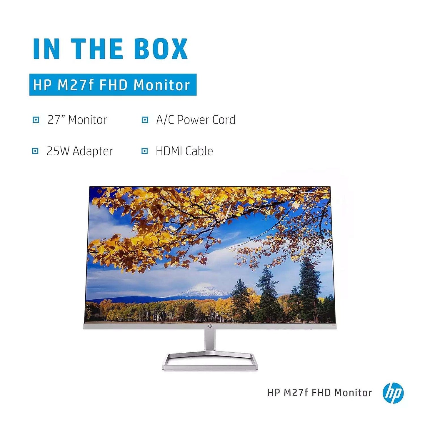 HP M27f 27-inches Micro-Edge Monitor HP