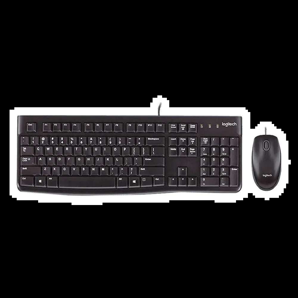 Logitech MK120 Wired Keyboard & Mouse Combo Logitech