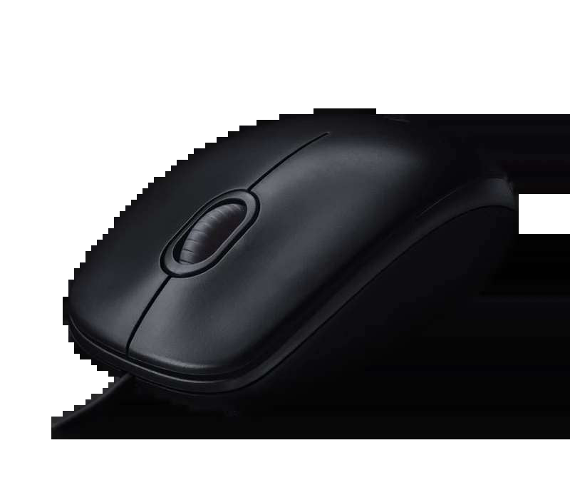 Logitech M100R Wired USB Mouse (Black) Logitech