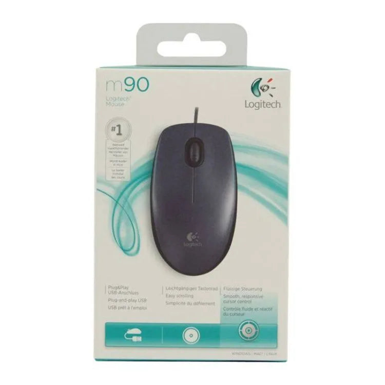 Logitech M90 Wired USB Mouse Logitech