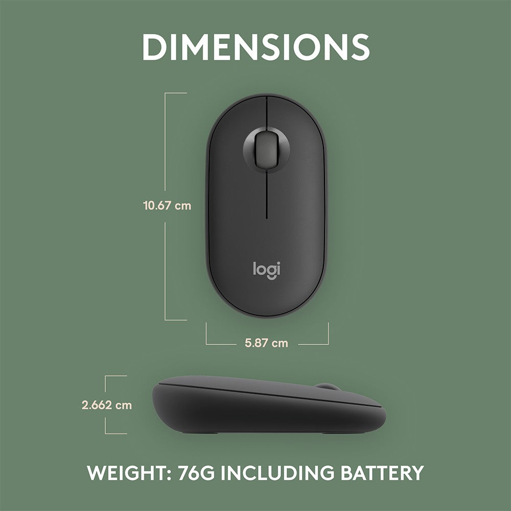 Logitech Mouse WiFi Pebble2 Rose M350S Logitech