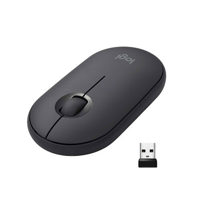 LOGITECH PEBBLE M350 Wireless Mouse- Graphite Logitech