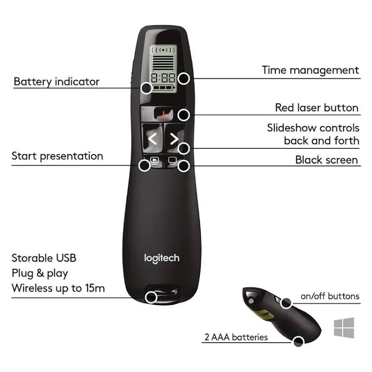 Logitech Professional Presenter R800 Remote Logitech