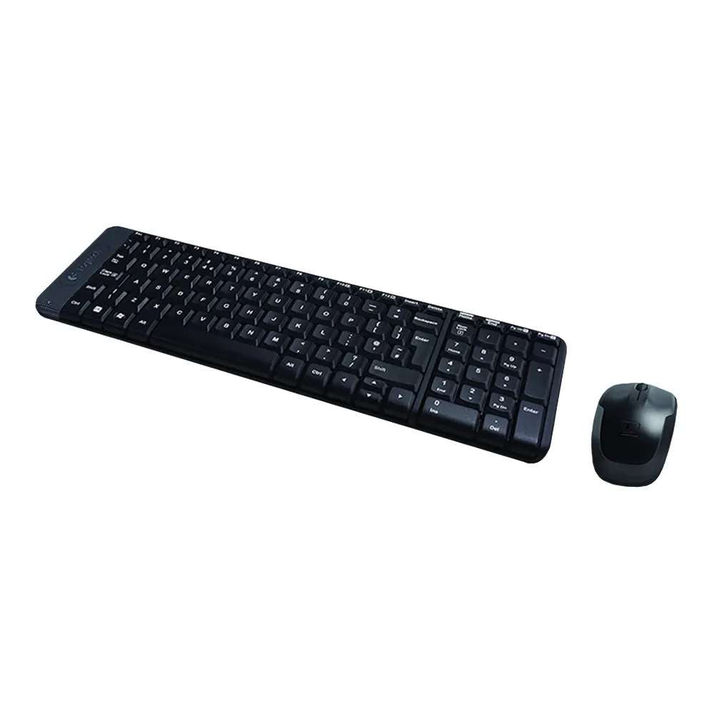 Logitech MK220 Wireless Combo Ki(Spill Resistant, Black) Logitech