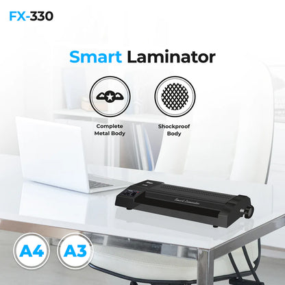 Foxin A3 FX-330 Smart Laminator Metal Body Foxin