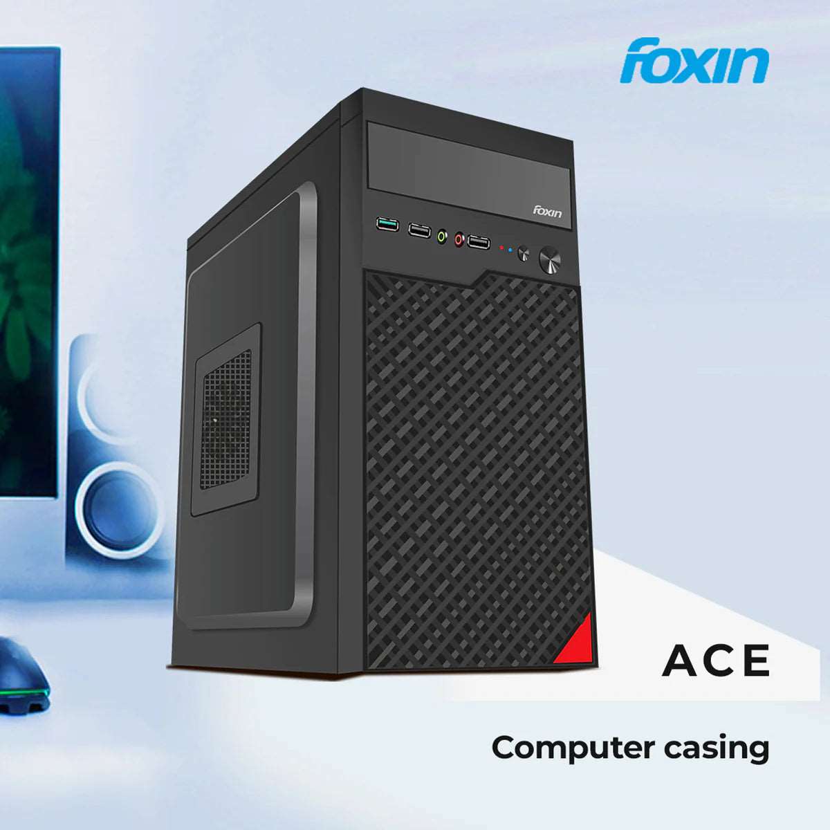 Foxin ACE Desktop Computer Case / PC Cabinet Foxin