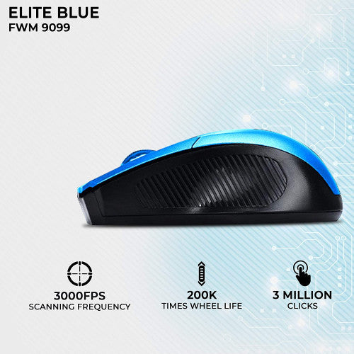 Foxin Mouse Elite Blue WiFi FWM9099 Foxin