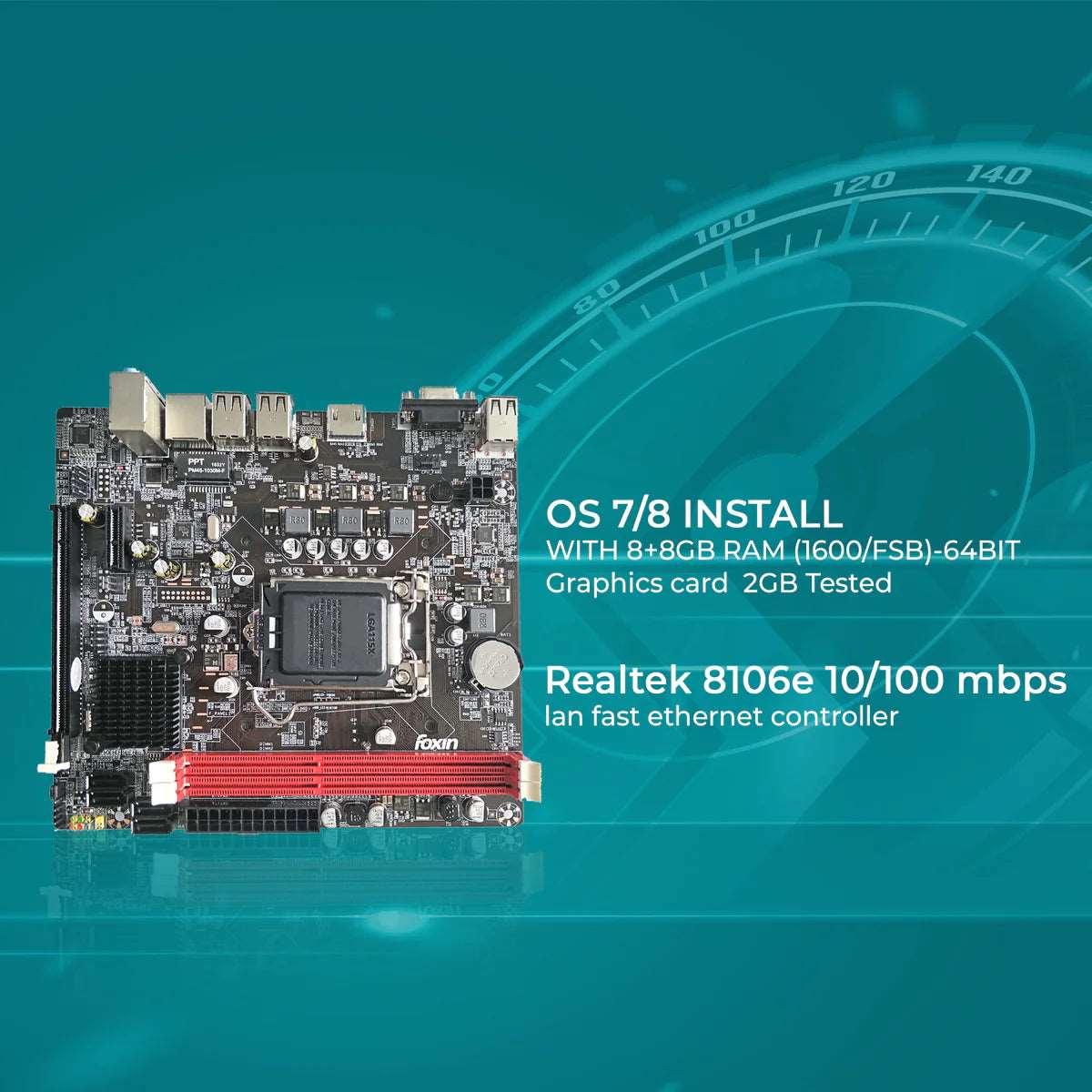 Foxin Motherboard NVME Prime FMB-H61 Foxin