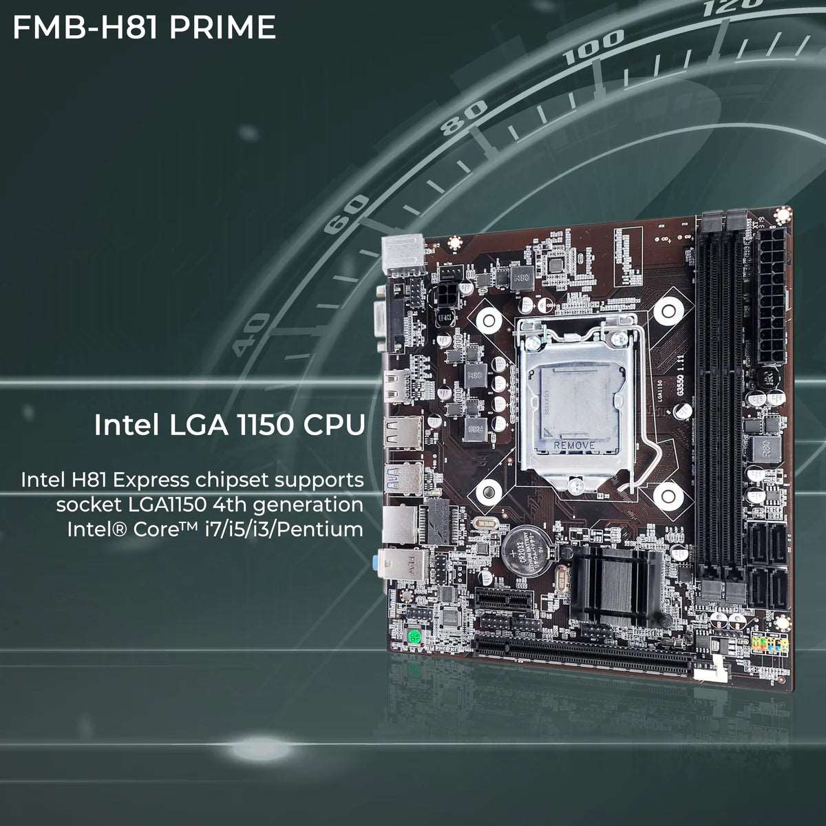 Foxin Motherboard NVME Prime FMB-H81 Foxin