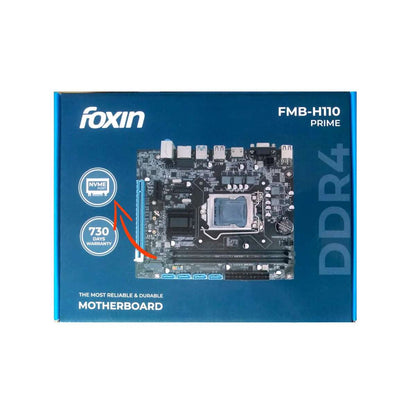 Foxin Motherboard NVME Prime FMB-H110 Foxin