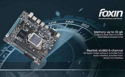 Foxin Motherboard NVME Prime FMB-H110 Foxin