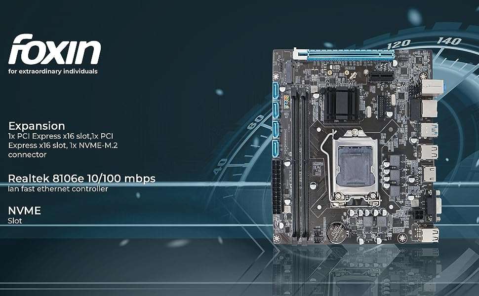 Foxin Motherboard NVME Prime FMB-H110 Foxin