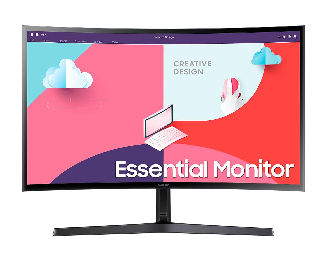 Samsung Monitor 23.5"Curv LS24C366EAWXXL Samsung