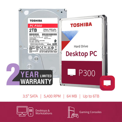 Toshiba Hard Drives - Desktop Storage | Toshiba | 1 TB | 2 TB TOSHIBA